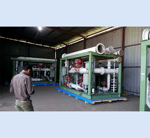 Process Column Installation